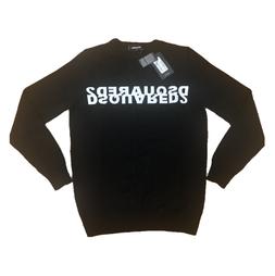 ✅ DSQUARED Maglione SLIM uomo girocollo No Felpa TG S-M-L-
