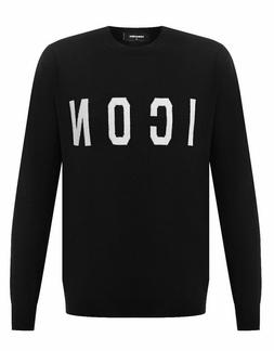 ✅ DSQUARED Maglione uomo SLIM girocollo No Felpa TG S-M-L-