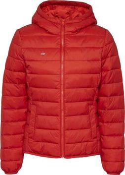TOMMY HILFIGER DW08672 XNL HOODED JACKET RED - DW08672 XNL H