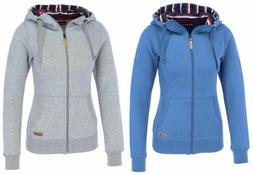 Derbe Hamburg Easy Multistriped Donna Felpa con Cappuccio