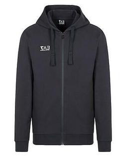 EA7 Emporio Armani 7 - Felpa Uomo Blu Giacca Cappuccio