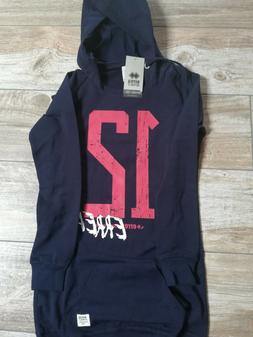 Errea&nbsp; Felpa Republic Donna TG. XS sportiva con cappuccio n