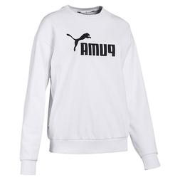 Puma Essentials Crew Felpa Tr. Felpa Uomo Bianco