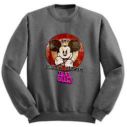Evil Mickey Mouse Fight Club Felpa  Tyler Durden Disney Dive