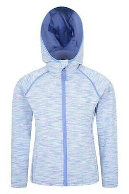 Mountain Warehouse Felpa a righe con cappuccio da ragazza Ka