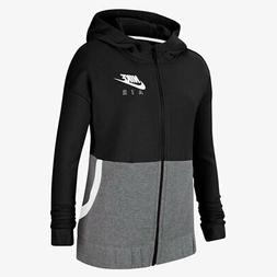 Felpa Nike Air Cappuccio Colorblock Bimba CU8302