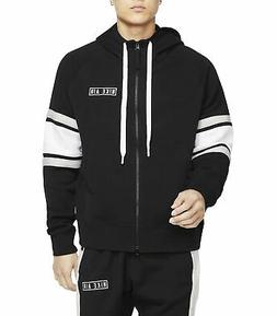 Felpa Nike Air in fleece con cappuccio e zip da uomo origina