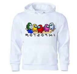 Felpa AMONG US videogame bianco bambino /adulto  FG24