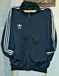 Felpa adidas anni 90 jacket 3 stripes zip Giacca  Triacetato