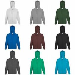Fruit Of The Loom - Felpa Aperta con Zip con Cappuccio - Uom