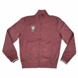 Felpa aperta Uomo Blauer 19WBLUF01230 senza cappuccio bordea