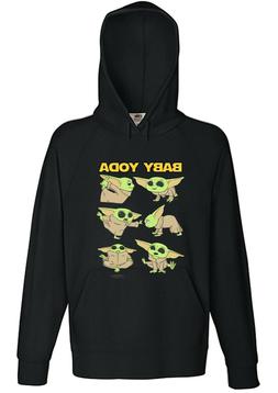 Felpa Baby Yoda Star Wars - Nera - 10027-1