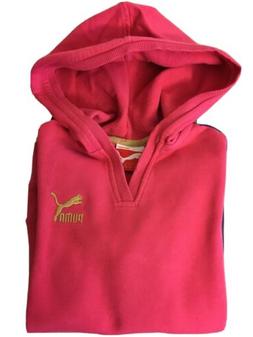 Felpa Bambina con Cappuccio Rosa Fucsia / PUMA 2/3 Anni / Ba