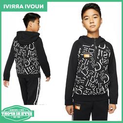 Felpa bambino con cappuccio Nike Just Do It maglia ragazzo m