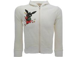 Felpa bambino con zip e cappuccio Bing originale - BINFEL1.N