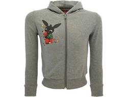 Felpa bambino con zip e cappuccio Bing originale - BINFEL1.G