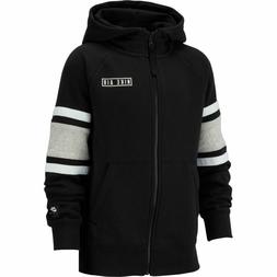 Felpa Bambino cotone felpato full zipcappuccio Nike Air BV35