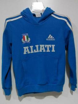 Felpa ADIDAS bambino FIR HOOD SWEAT rugby felpa con cappucci