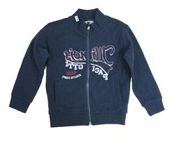 Felpa Bambino CESARE PACIOTTI GFP500BP Blu Con Cerniera Comp