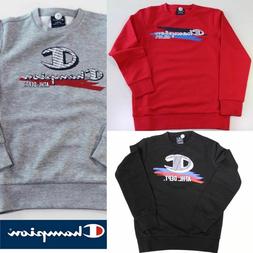 Felpa Bambino CHAMPION Interno Felpato 31216 Scritta e Logo