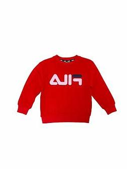 FELPA BAMBINO Fila KIDS UNISEX TIM 006 COTONE   ROSSO 688022