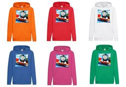 Felpa Bambino leggera Con Cappuccio trenino thomas and frien