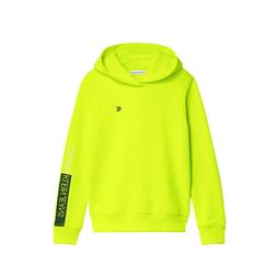 Felpa Bambino CALVIN KLEIN  logo manica Giallo fluo IB0IB005