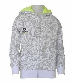 FELPA BAMBINO RAGAZZO COTONE CAPPUCCIO TASCHE ZIP FANTASIA L