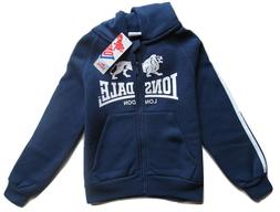 Felpa Lonsdale bambino ragazzo cotone felpato autunno invern