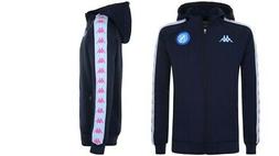 Felpa banda 222 in neoprene colore blu azzurro con inserti f