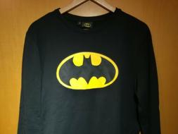 Felpa Batman logo Dc Comics Marvel Nero Taglia L T-shirt Mag