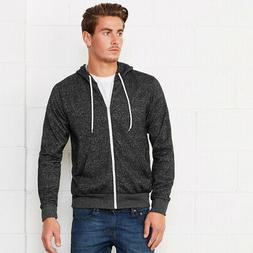 Felpa BELLA+CANVAS BE3739 Unisex,Uomo,Donna FULL ZIP HOODIE 