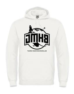 Felpa BHMG World Sfera Ebbasta - bianca o nera mod. Unisex a