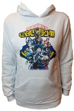 Felpa Bianca MY HERO ACADEMIA MAGLIA Maglia Giappone Manga H