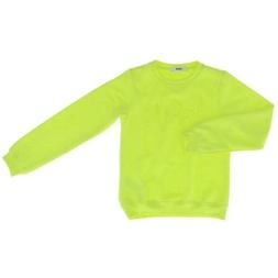 Felpa Msgm bimba 020828 giallo fluo AI19