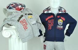 FELPA BLUSA SPORT TEMPO LIBERO BIMBO BABY FELPA ZIP MARCA DI