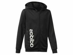 Adidas Felpa c/cappuccio YB TR 3S  FZ, Junior - Art. EI7933 