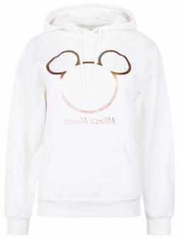 Felpa calda con cappuccio di colore beige Topolino Mickey DI