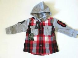 DIESEL FELPA CAMICIA BAMBINO  AUTUNNO INVERNO  TAGLIA 6  9  