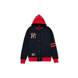 MAJESTIC FELPA CAPPUCCIO ARTIC HOODED FLEECE LETTERMAN NEWYA