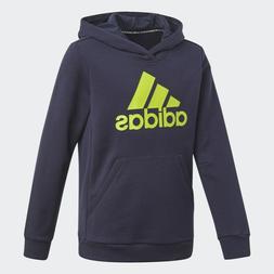 ADIDAS FELPA CAPPUCCIO  BAMBINO  INVERNO 6 7 8 9 10 12 14  1