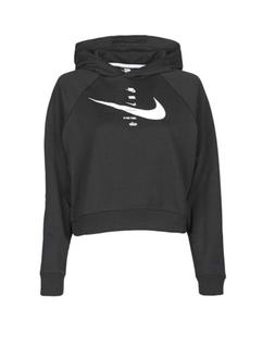 NIKE Felpa Cappuccio Donna CU5676 Nero