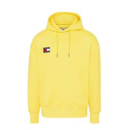 TOMMY JEANS FELPA CAPPUCCIO GIALLO DM0DM06593ZGQ