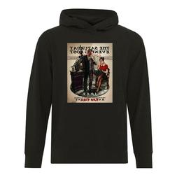 Felpa cappuccio hoodie black nero batman due facce two faces