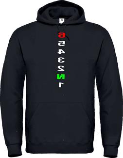 FELPA CAPPUCCIO IDEA REGALO HAPPINESS MARCE MOTO DUCATI KAWA