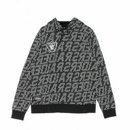 NEW ERA FELPA CAPPUCCIO NFL ALL OVER PRINT HOODY OAKRAI M UO