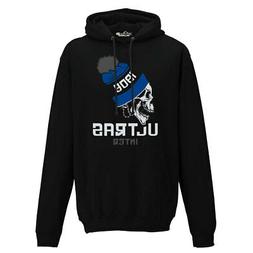 Felpa Cappuccio Ultras Inter 1908 Stadio Tifosi Calcio Tesch