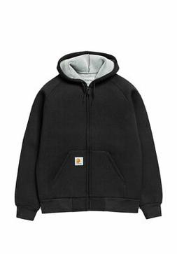 FELPA CAPPUCCIO UOMO CARHARTT CAR-LUX HOODED JACKET BLACK GR
