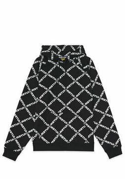 FELPA CAPPUCCIO UOMO IUTER DIAMOND HOODIE BLACK