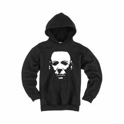 Felpa Cappuccio Uomo Donna Halloween  Maschera Film Horror N